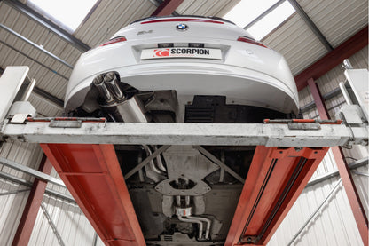 Scorpion Exhausts BMW Z4 E85 & E86 Resonated cat-back system