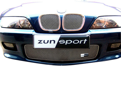 BMW Z3 & Z4 Front Lower Grille Mesh Insert by Zunsport - Stainless Steel Front Bumper Mesh, Radiator/AC Condenser Guard, Stone Guard & Debris Protector - UK Made Grill Upgrade