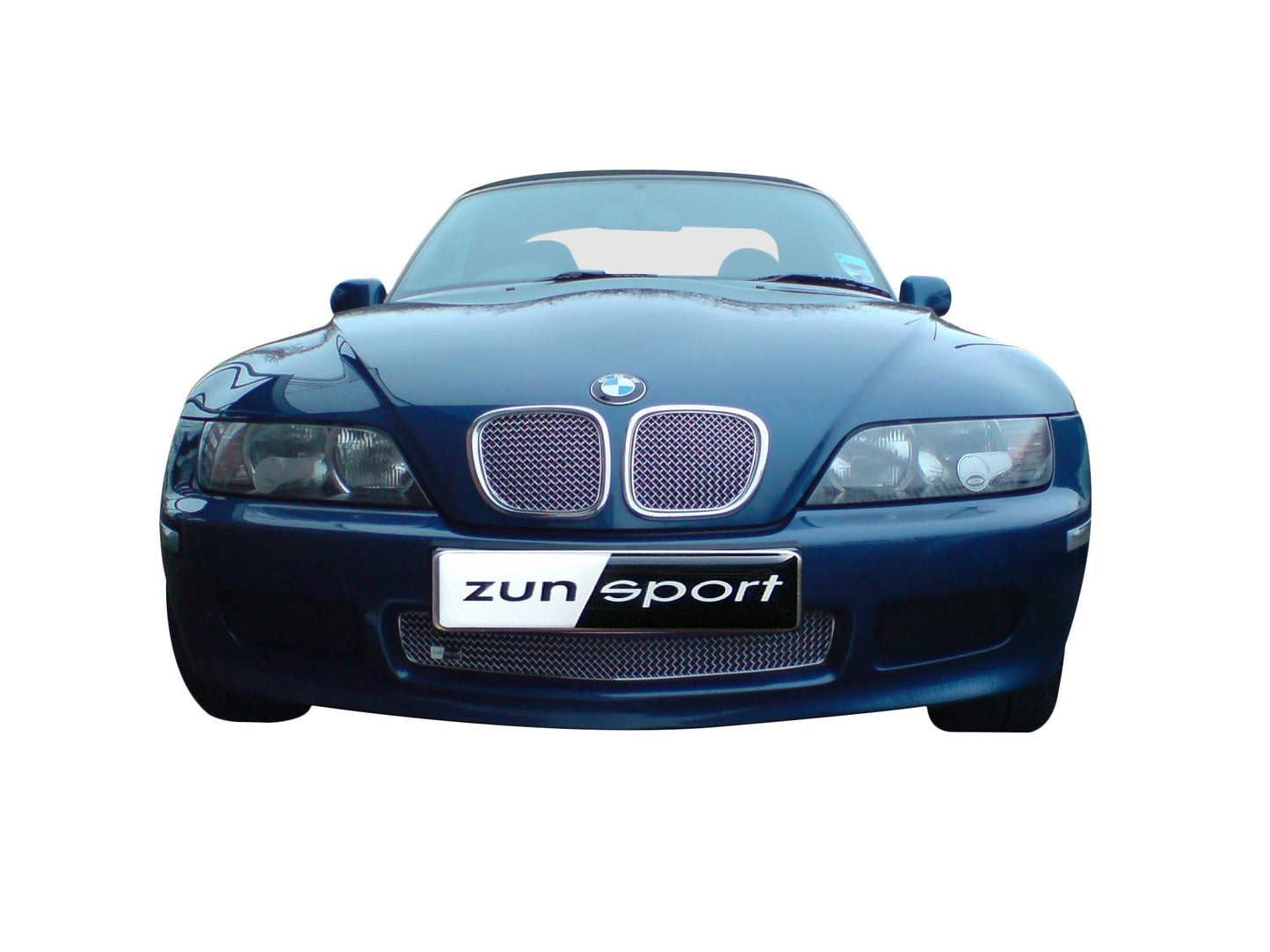 BMW Z3 & Z4 Front Lower Grille Mesh Insert by Zunsport - Stainless Steel Front Bumper Mesh, Radiator/AC Condenser Guard, Stone Guard & Debris Protector - UK Made Grill Upgrade