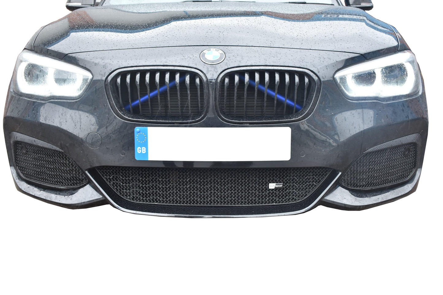 Zunsport UK-Made Stainless Steel Wire Mesh Front Grille/Grill Screens Kit for BMW 1 Series F20 F21 LCI (2015-2019) M140i/M140 M Sport - Lower Bumper Grille Inserts, Radiator/Intercooler/Condenser Protectors, Stone Guard