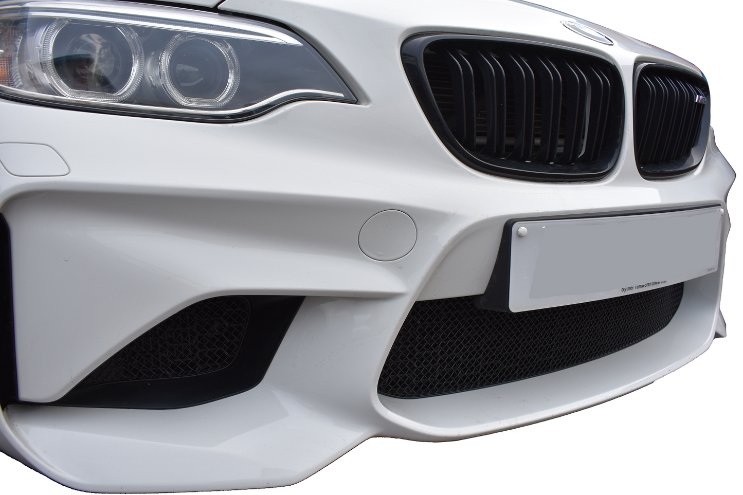 BMW M2 F87 Gen 1 (2016-2018) Zunsport Front Bumper Mesh Grille/Grill Kit - Intake Screens & Stone Guards - Stainless Steel Radiator Intercooler Oil Cooler Protection - OEM+ Fit - UK Made