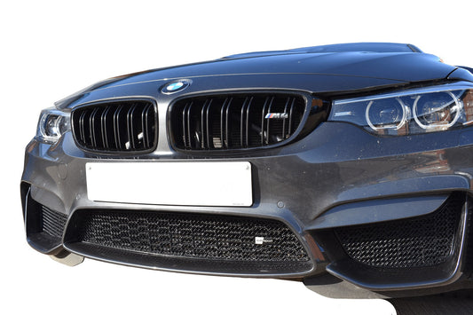 BMW M3 & M4 Zunsport Stainless Steel Front Lower Grille/Grill Mesh Guard – Radiator, Intercooler & A/C Condenser Protector, Bumper Intake Screen Insert – OEM-Style, UK Made, Direct-Fit Stone Chip Shield