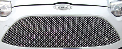 Zunsport Front Mesh Grille/Grill Insert Kit for Ford Focus ST MK3 MK3.5 (2012-2018) - Upper & Lower Covers, Black or Silver | Stainless Steel Radiator & Intercooler Stone Guard | ST250 Facelift/Pre-Facelift Direct Fit Bumper Overlay UK