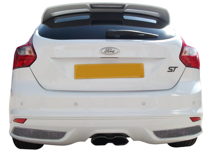 Zunsport Front Mesh Grille/Grill Insert Kit for Ford Focus ST MK3 MK3.5 (2012-2018) - Upper & Lower Covers, Black or Silver | Stainless Steel Radiator & Intercooler Stone Guard | ST250 Facelift/Pre-Facelift Direct Fit Bumper Overlay UK