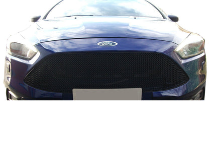 Zunsport Front Mesh Grille/Grill Insert Kit for Ford Focus ST MK3 MK3.5 (2012-2018) - Upper & Lower Covers, Black or Silver | Stainless Steel Radiator & Intercooler Stone Guard | ST250 Facelift/Pre-Facelift Direct Fit Bumper Overlay UK