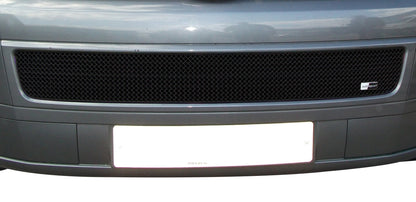 VW T5 Transporter Front Bumper Mesh Grille/Grill Insert by Zunsport - Stainless Steel Mesh Stone Guard - Radiator, Intercooler & A/C Condenser Protector - Black or Silver - Easy Fit OE-Style - UK Made Van Front Intake Cover
