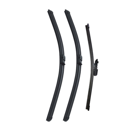VW GOLF PLUS FACELIFT Hatchback Apr 2009 to May 2014 Wiper Blade Set - Easy Fit Video Tutorial