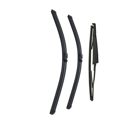 PEUGEOT 207 Hatchback Feb 2006 to Mar 2013 Wiper Blade Set - Easy Fit Video Tutorial