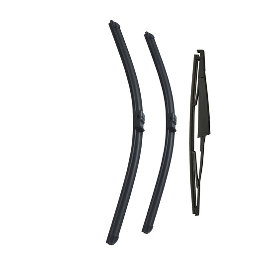 ALFA ROMEO BRERA Hatchback Jan 2006 to May 2011 Wiper Blade Set - Easy Fit Video Tutorial