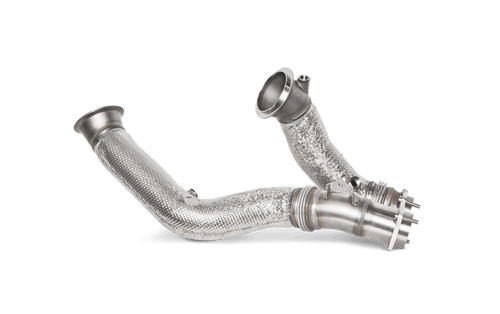 Akrapovic Catless Downpipe (Stainless Steel) for BMW M4 F82/F83 2014-2017 - Decat Track-Only - Evolution Line Compatible