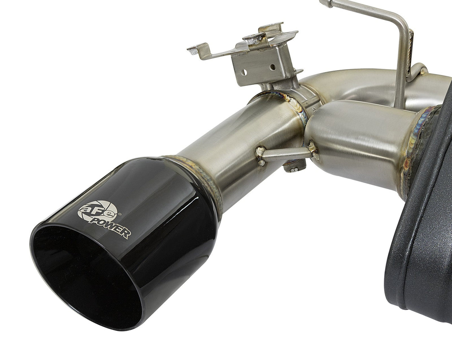 aFe Power MACH Force-Xp Axle-Back Exhaust for BMW 335i/435i (F30/F32/F33) N55 | Valved | 304 Stainless | Dual 4-inch Black Tips | 2012â€“2016 | Part 49-36336-B