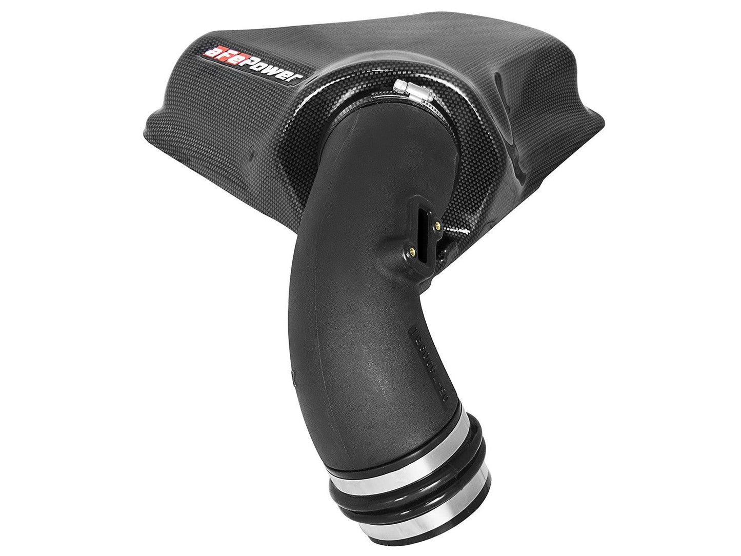 aFe Power Magnum FORCE Stage-2 Pro 5R Intake | Cold Air/Induction Kit, Enclosed Airbox, Carbon-Effect Lid / Carbon Fibre Look | BMW B58 M140i M240i 340i 440i F20 F22 F30 F31 F32 F34 F36 2016-2019 xDrive | Performance Air Intake Filter | PN 54-12912-C