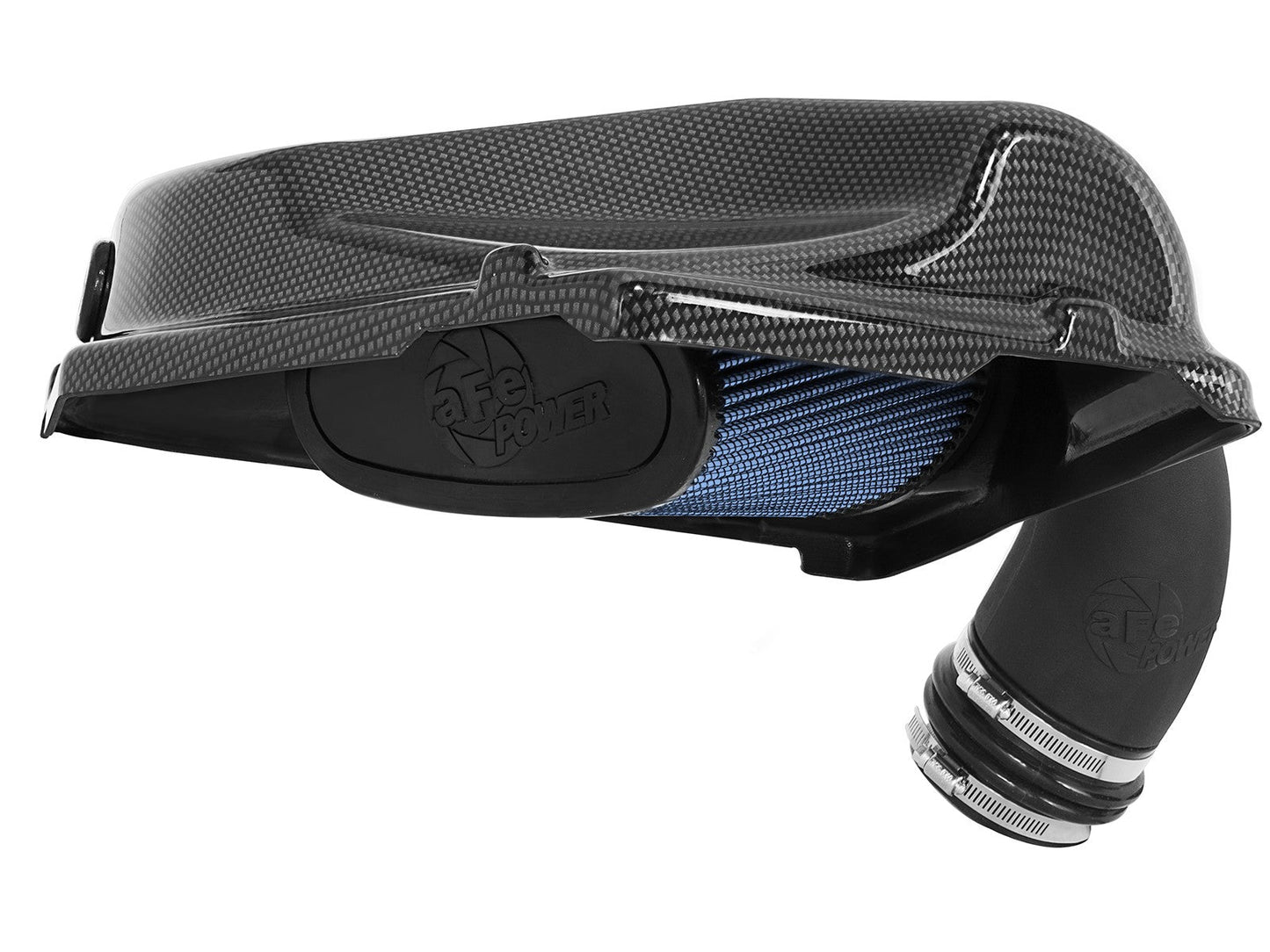 aFe Power Magnum FORCE Stage-2 Pro 5R Intake | Cold Air/Induction Kit, Enclosed Airbox, Carbon-Effect Lid / Carbon Fibre Look | BMW B58 M140i M240i 340i 440i F20 F22 F30 F31 F32 F34 F36 2016-2019 xDrive | Performance Air Intake Filter | PN 54-12912-C