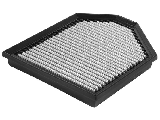 aFe Power 31-10257 Pro DRY S Magnum FLOW Panel/Engine Air Filter - Direct-Fit Drop-In High-Flow Performance Replacement for BMW X3 xDrive28i F25 2011-2017 (N20/N52) & BMW X4 xDrive28i F26 2015-2018 - Washable, Reusable, Non-Oiled OEM Airbox Intake Filter