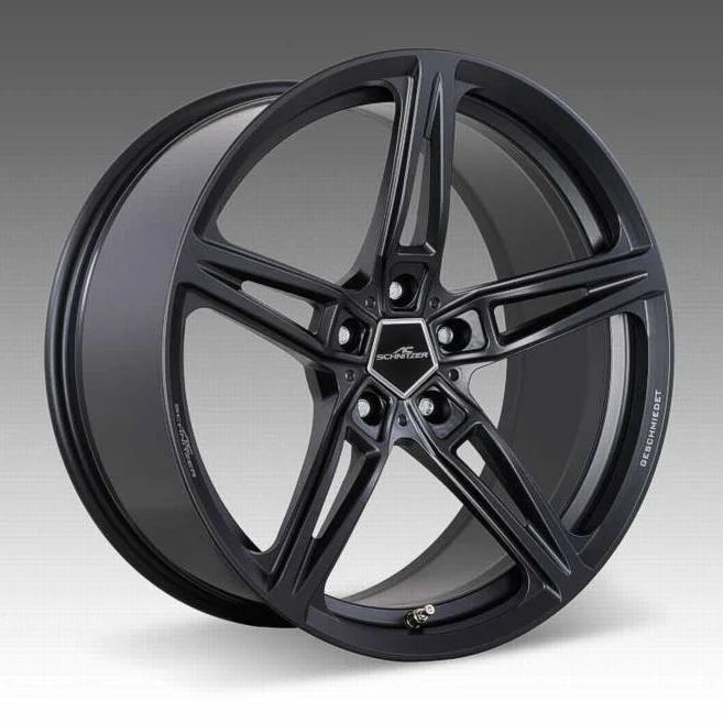 AC Schnitzer AC3 20 inch Forged Bi-Colour Rims Alloy Wheels for BMW 8 Series G14 Cabriolet G15 Coupe - Gloss Anthracite Polished - Concave Staggered 9J/10J - Fits 840d xDrive, 840i, 840i xDrive, M850i xDrive