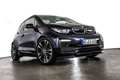AC Schnitzer Front Splitter / Front Lip for BMW i3 & i3s LCI Facelift (2018+) - Matte Black Chin Spoiler, Front Bumper Lip, Lower Aero Spoiler, Body Kit Upgrade
