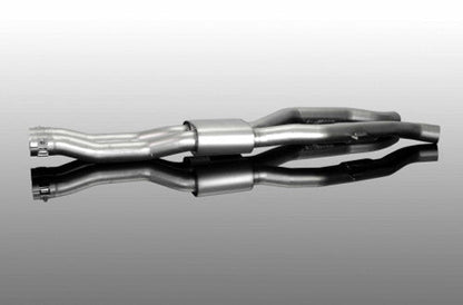 AC Schnitzer (ACS) Valved Quad Exit Cat-Back Exhaust for BMW M3 F80 2014-2018 Saloon/Sedan - 90mm Polished Chrome Tips - Stainless Performance Backbox/Muffler
