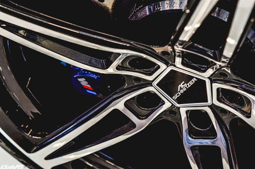 AC Schnitzer AC1 20 inch (20") Forged Alloy Wheels for BMW M2 & M2 Competition (F87) – Lightweight Bi-Colour Two-Tone Rims, Anthracite Diamond Cut, Staggered 9J ET25 / 10J ET33 – Wheel & Tyre Packages, TPMS, UK Delivery