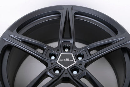 AC Schnitzer AC1 20 inch Alloy Wheel Set of 4 Anthracite Dark Grey Gunmetal Matt for BMW 4 Series Gran Coupe F36 2014-2020 Rims Optional Michelin Tyres RDC TPMS Compatible