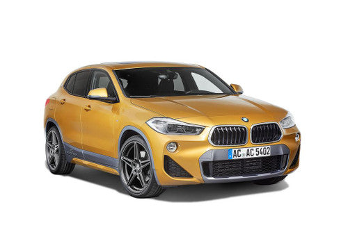 AC Schnitzer AC1 Alloy Wheels & Rims for BMW X2 (F39) 19/20 Inch - Anthracite / Graphite / Gunmetal Satin Dark Grey - Split 5-Spoke Double Spoke - Wheel and Tyre Packages - Direct Fit OEM+