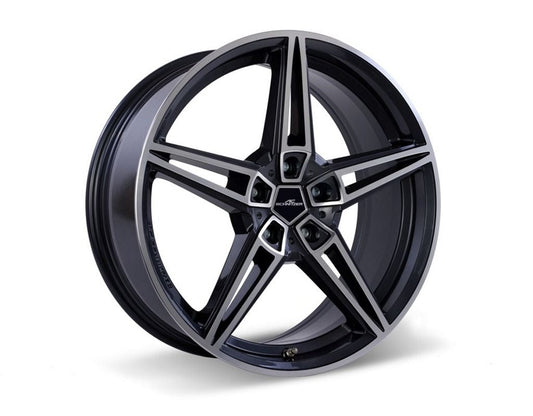Genuine AC Schnitzer AC1 Two-Tone (Bi-Colour) Alloy Wheels/Rims for BMW 3 Series G20/G21 19"/20" Set of 4 - Gloss Black Diamond Cut Machined Face, Black Polished - Fits Saloon & Touring, xDrive/RWD, M Sport, 330e, M340i