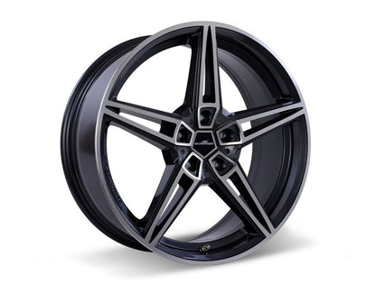 Genuine AC Schnitzer AC1 Two-Tone (Bi-Colour) Alloy Wheels/Rims for BMW 3 Series G20/G21 19"/20" Set of 4 - Gloss Black Diamond Cut Machined Face, Black Polished - Fits Saloon & Touring, xDrive/RWD, M Sport, 330e, M340i