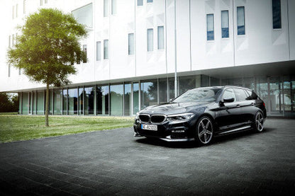 AC Schnitzer AC1 Two-Tone/Bi-Colour Alloy Wheels/Rims 19" 20" for BMW 5 Series G30/G31 Saloon/Touring | Gloss Graphite/Grey Diamond-Cut | Staggered or Square | xDrive/M Sport Brake Compatible | Wheel & Tyre Packages