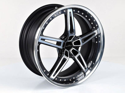 AC Schnitzer AC1 22/23 Inch Split Rim Concave Alloy Wheels Rims for BMW X5 F15 2013-2018, Multi-Piece Polished Lip Anthracite or Gloss Black, Staggered or Square Fitment, Wheel & Tyre Packages Available