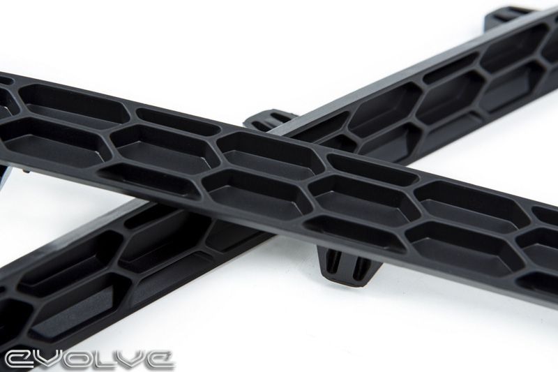 Acexxon Honeycomb Rear Reflector Delete Inserts for BMW F87 M2 & M2 Competition LCI – Matte Black (Matt Black) Marker Delete Bumper Trim Covers / Blanking Plates – M2C Rear Reflector Blanks Honeycomb Mesh Insert Kit (Pair)