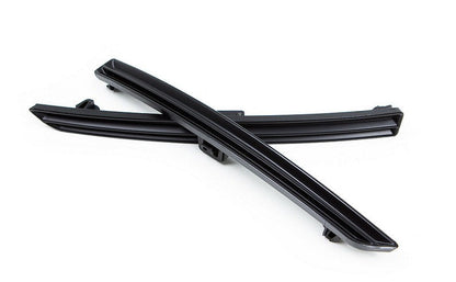 Acexxon Slatted Rear Reflector Delete Kit / Marker Blanking Inserts for BMW F8X (F80 F82 F83) M3 M4 (2014-2020) – Rear Bumper Covers/Plates, Black Finish (Matte or Gloss)