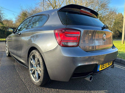 BMW 1 Series M135i Pre-Facelift Pre-LCI (F20/F21) Full Body Kit - Splitter, Side Skirts, Rear Spats, Rear Diffuser, Gloss Black Spoiler & Kidney Grilles, M Performance Style Mirror Covers - Direct Fit, No Paint, UK