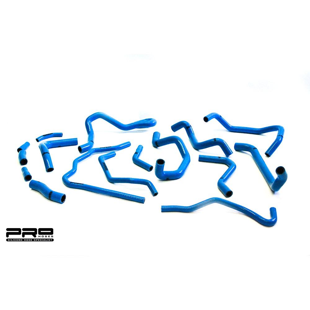 Ford Focus RS Mk3 Silicone Ancillary & Auxiliary Hose Kit – Pro Hoses 16-Piece 4-Ply Coolant, Heater, Breather & Vacuum Lines – 2.3 EcoBoost 2016-2018 – Direct Fit Silicone Pipe Kit, UK Made, Multiple Colours