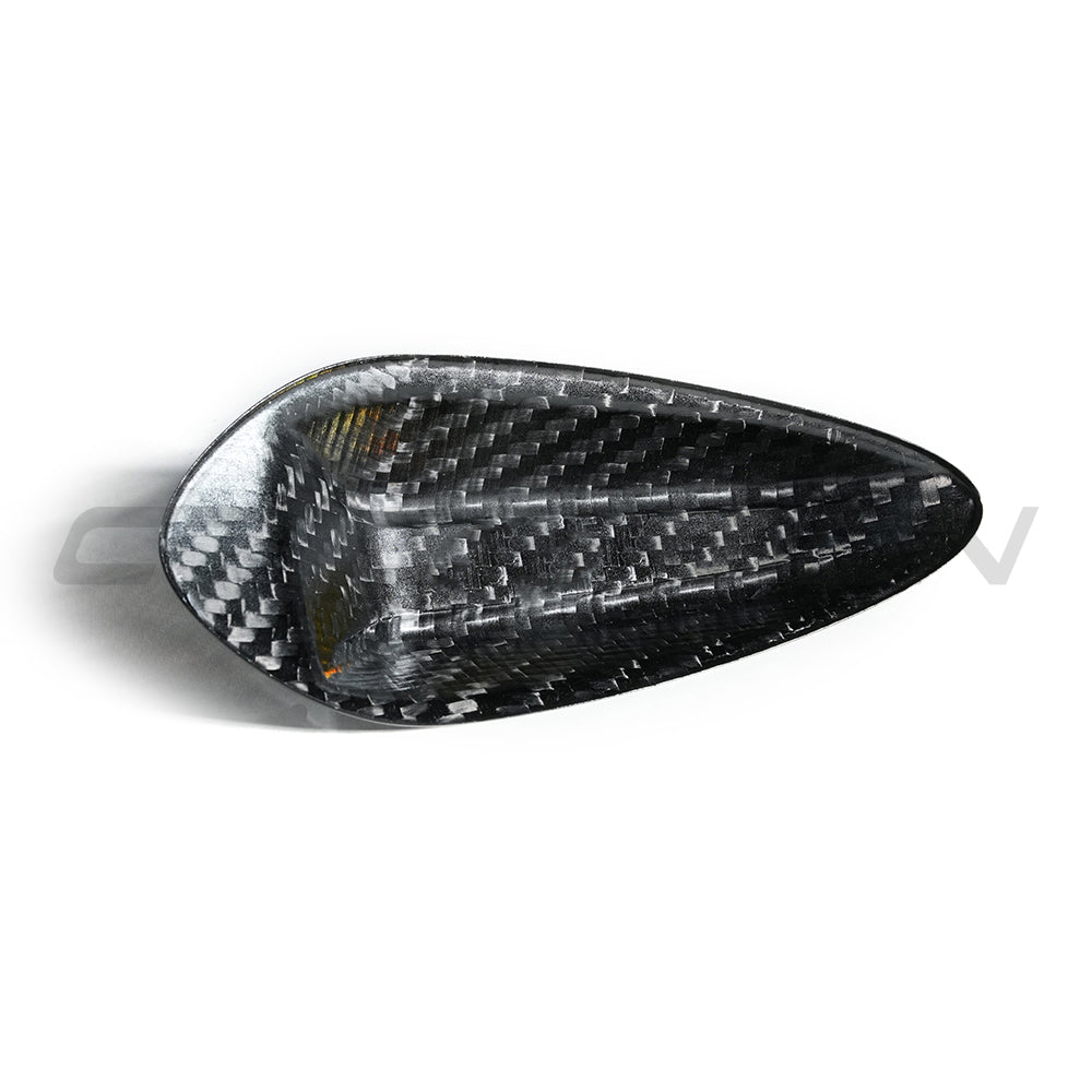 CT Carbon BMW G-Series Shark Fin/Sharkfin Roof Antenna/Aerial Cover Cap Trim Overlay - Real Pre-Preg Carbon Fiber/Fibre for M3 G80 G81, M4 G82 G83, M2 G87