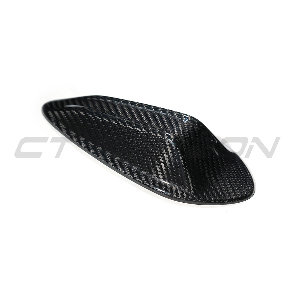CT Carbon BMW G-Series Shark Fin/Sharkfin Roof Antenna/Aerial Cover Cap Trim Overlay - Real Pre-Preg Carbon Fiber/Fibre for M3 G80 G81, M4 G82 G83, M2 G87