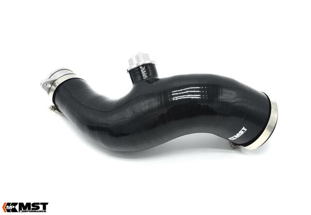 MST Performance High-Flow Silicone Turbo Inlet Hose / Intake Elbow for BMW N55 3.0T (F-Series) - 335i 435i M135i M235i M2 | Compressor Inlet Pipe / Induction Hose Upgrade | F20 F21 F22 F23 F30 F32 F87