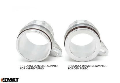 MST Performance High-Flow Silicone Turbo Inlet Hose / Intake Elbow for BMW N55 3.0T (F-Series) - 335i 435i M135i M235i M2 | Compressor Inlet Pipe / Induction Hose Upgrade | F20 F21 F22 F23 F30 F32 F87