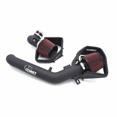 MST Performance Cold Air Intake Kit for BMW S55 Twin-Turbo - M2 Competition F87 / M3 F80 / M4 F82 - Dual Cone High-Flow Induction System, Heat Shielded CAI F8X
