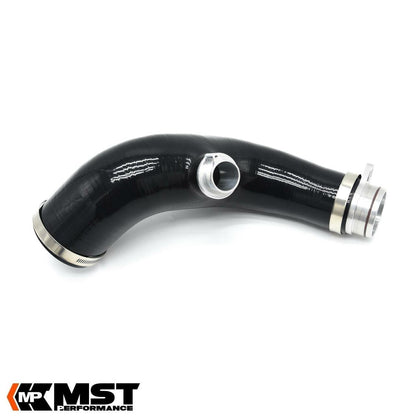 MST Performance High-Flow Silicone Turbo Inlet Hose / Intake Elbow for BMW N55 3.0T (F-Series) - 335i 435i M135i M235i M2 | Compressor Inlet Pipe / Induction Hose Upgrade | F20 F21 F22 F23 F30 F32 F87