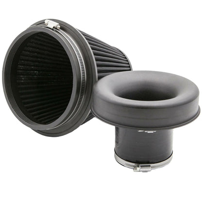 RamAir Universal Foam Cone Filter With Velocity Stack - 90mm Inlet