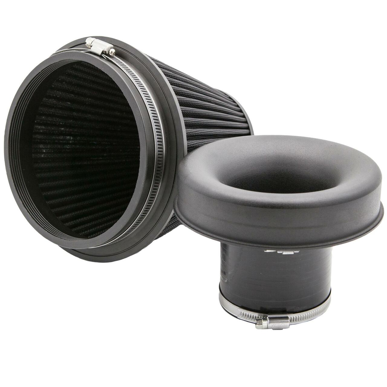 RamAir Universal Foam Cone Filter With Velocity Stack - 70MM Inlet