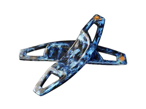 Armaspeed Luminous Blue Forged Carbon Fibre Paddle Shifters & Extensions for BMW F30 F31 F32 F33 F34 F36 F3X | 3 & 4 Series Steering Wheel Gear Shift Paddles | Glow-in-the-Dark Forged Composite | Fits 330i 340i 435d xDrive (435dx) 440i | 1CCBM40G18-BLUE