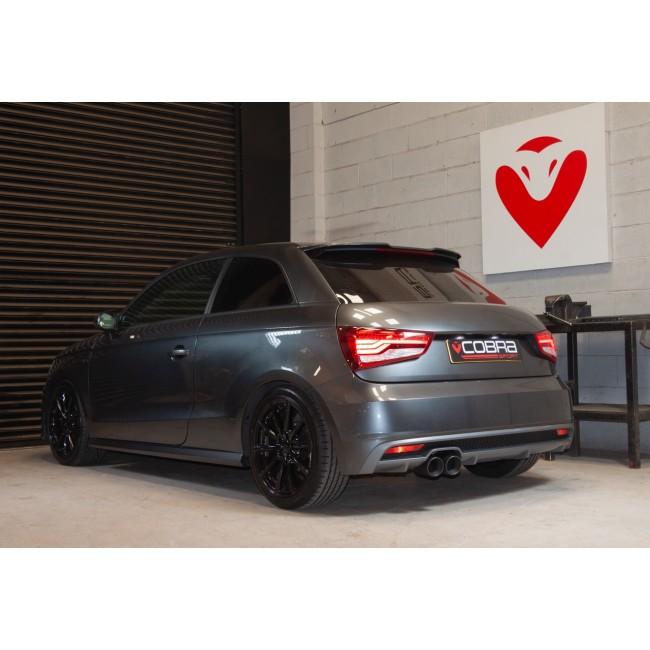 Audi A1 8X 1.4 TFSI 150PS 150bhp Cat Back/Cat-Back Exhaust (2015-2017) – Performance Catback/Sports Exhaust System, Back Box & Centre Section Replacement, Resonated or Non-Resonated, 63.5mm, Centre Silencer Delete Option
