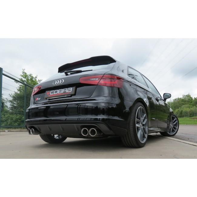 Cobra Exhausts - Audi S3 (8V) 3 Door (Non-Valved) (13-18) Cat Back Performance Exhaust