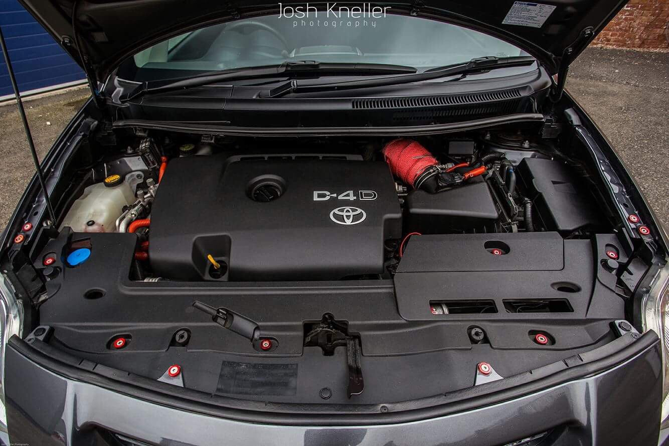 MK1 Toyota Auris Engine Bay Dress-Up Kit – Anodised Washers | CEUK