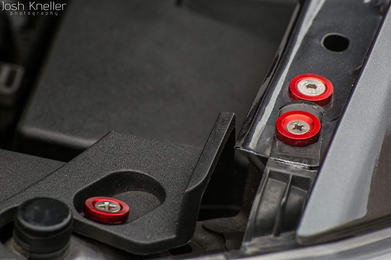 MK1 Toyota Auris Engine Bay Dress-Up Kit – Anodised Washers | CEUK