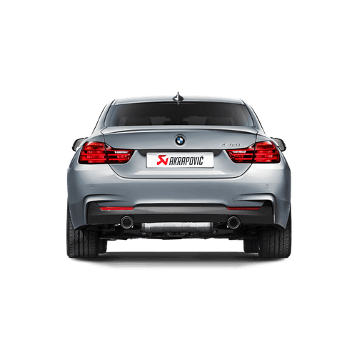 Akrapovic Evolution Line Stainless Steel Cat-Back Exhaust + Evolution Link Pipes, Valved/Switchable, Carbon Tips – BMW 440i 4 Series F32/F33 Coupe/Convertible B58 3.0 Turbo (2016-2017) Performance Sports Catback Back Box & Mid Pipe Upgrade