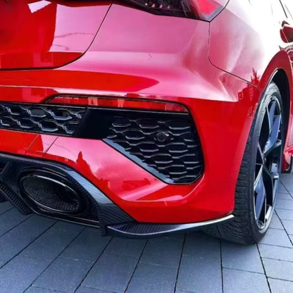 Audi RS3 8Y 2021+ Carbon Fiber Rear Diffuser Kit V2