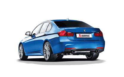 Akrapovic Evolution Line Stainless Steel Cat-Back + Evolution Link Pipe Set for BMW 335i (F30/F31) â€“ Valved Performance Exhaust with Carbon Fibre Tips | Fits 335i xDrive & ActiveHybrid 3