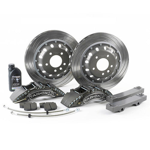 TAROX Super Sport 370mm Rear Big Brake Kit BBK for BMW 1M E82 (1 Series M Coupé, 2011) – Two‑Piece Vented Discs, Multi‑Piston B350‑12 – Rear Brake Upgrade/Conversion for Track & Fast Road