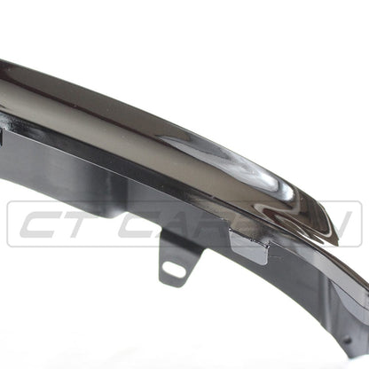 BMW 2 Series F22/F23 Rear Diffuser Valance Gloss Black Twin Exit Dual Exhaust Twin Tailpipe M Performance/M Sport Style for 220i 228i 235i M235i M240i Coupe & Convertible 2014-2020 | BLAK by CT Carbon